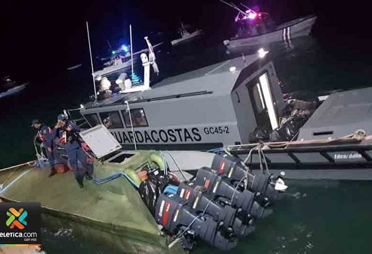 Policía decomisaron más de 2.000 kilos de cocaína en aguas costarricenses