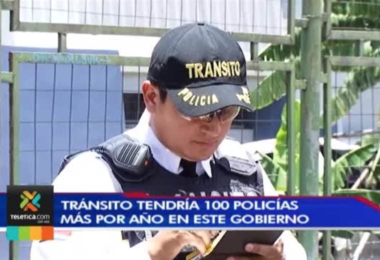 Gobierno pretende contratar 100 Policías de Tránsito por año