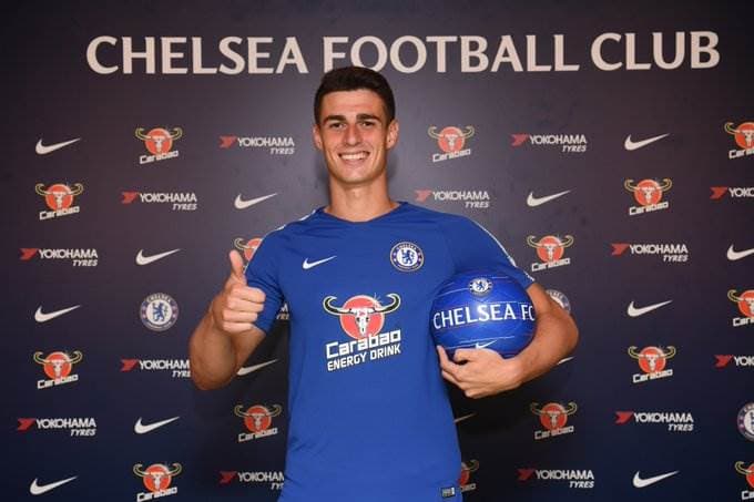 Kepa Arrizabalaga, portero del Chelsea.
