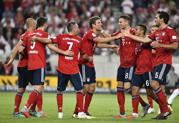 Bayern Munich es lider en Almania. AFP
