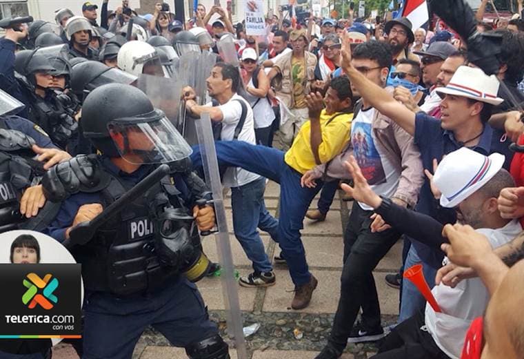 Fuerza Pública aprehendió a seis personas por alteración al orden público en manifestaciones