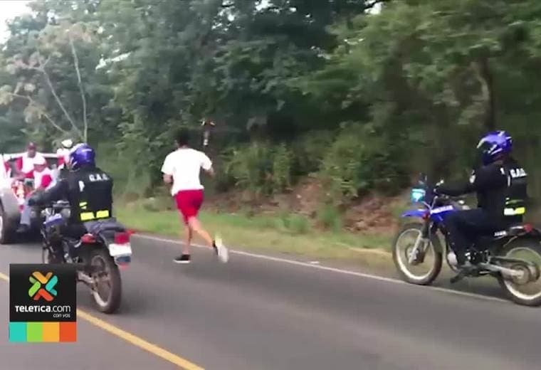 Por primera vez un 14 de setiembre la antorcha de Independencia es trasladada vía aérea