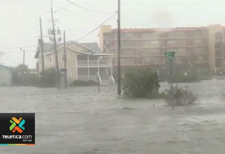 Cancillería no reporta costarricenses afectados por huracán Florence