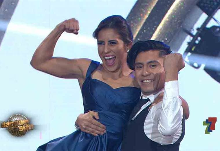 Yokasta Valle bailó quickstep en la segunda gala de Dancing With The Stars