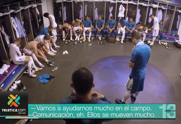 Documental del Real Madrid muestra al club en el camerino durante la final ante el Liverpool