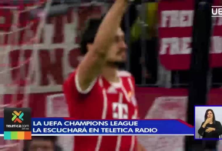 Disfrute la UEFA Champions League en Teletica Radio