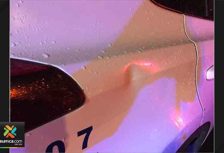 Daños a los vehículos durante la apertura de la ruta 1