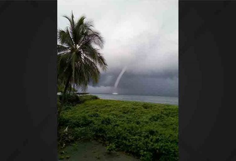 Tromba marina en Junquillal