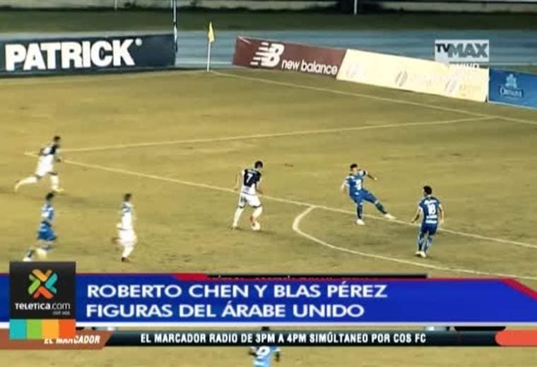 Roberto Chen y Blas Pérez destacan en la planilla del Árabe Unido que se medirá a Herediano