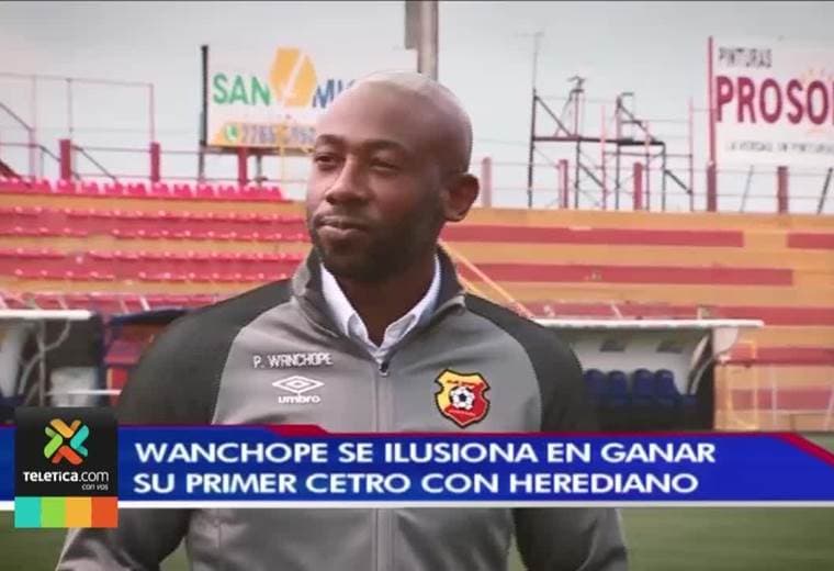 Paulo César Wanchope busca en el Herediano ganar su primer torneo Concacaf