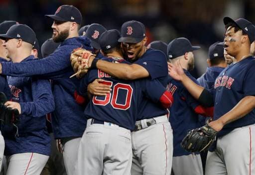 Boston Red Sox ganó su división.|AFP