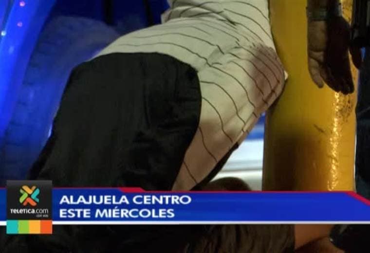 Dos de los tres sospechosos de robar carros en Alajuela cuentan con amplio expediente policial