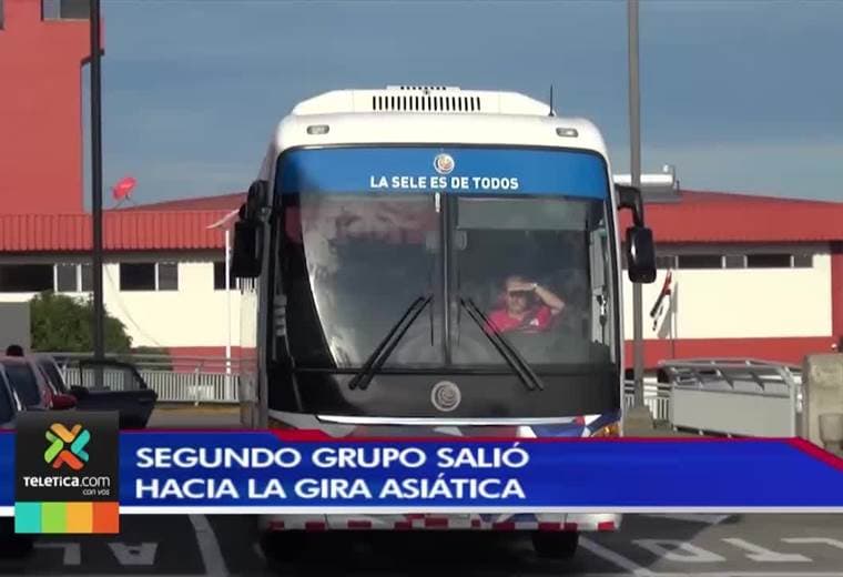 Segundo grupo de seleccionados salió este lunes rumbo a Asia
