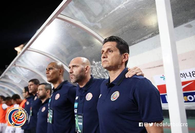 Rónald González, técnico interino de la Selección Nacional de Costa Rica