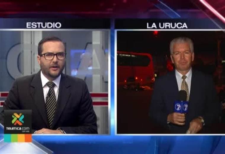 Un motociclista muere tras colisionar contra un autobús en La Uruca