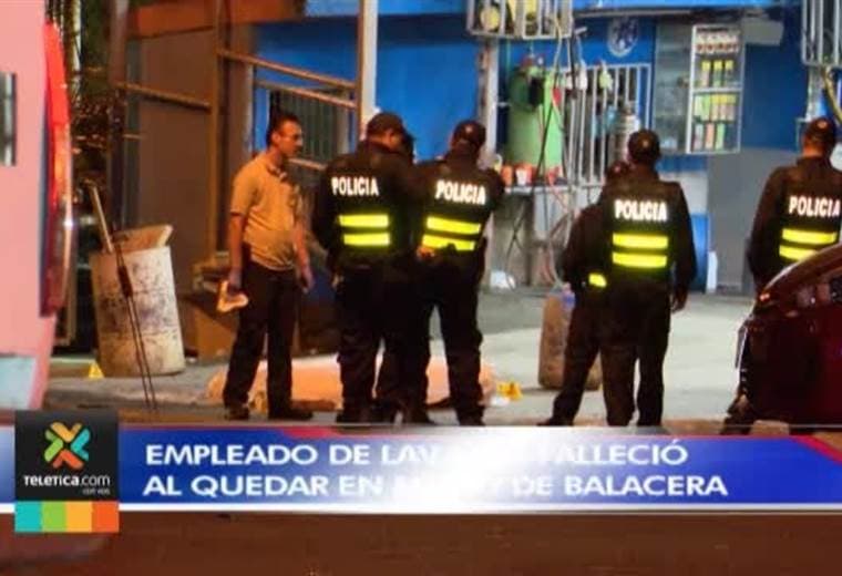 Empleado de lavacar falleció al quedar en medio de balacera en Barrio Cuba