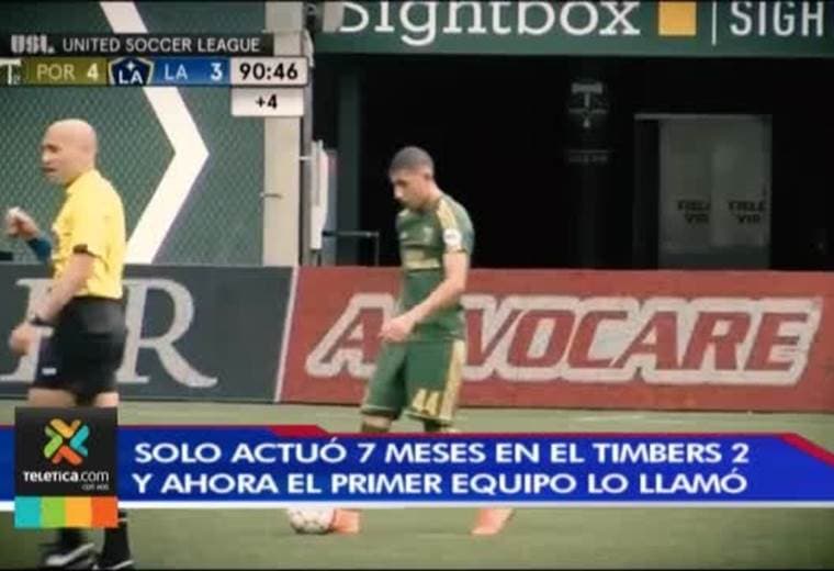 Marvin Loría es el legionario más joven llamado por Gustavo Matosas