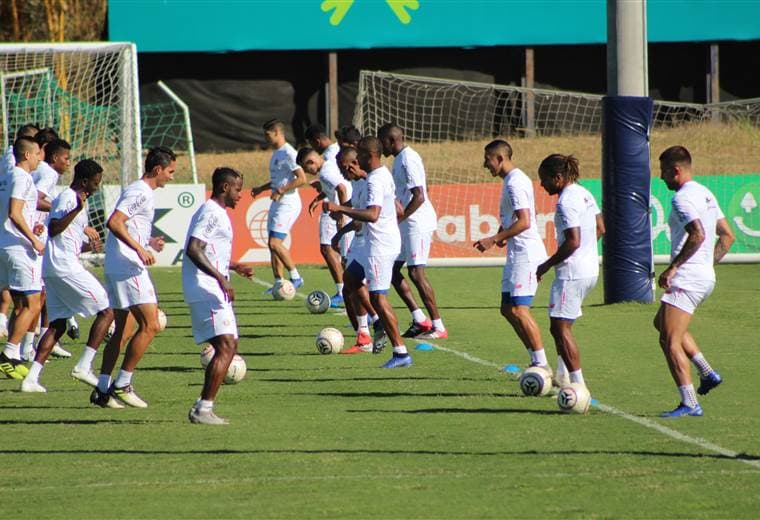 Tercer día de entrenamiento de la Selección Nacional en el Proyecto Gol.|Fernando Araya