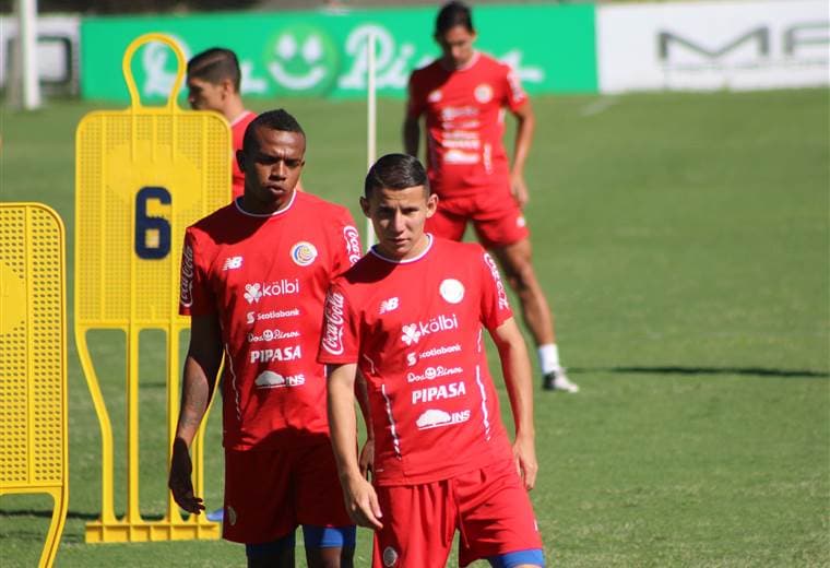 Entrenamiento de la Selección Nacional.|Fernando Araya
