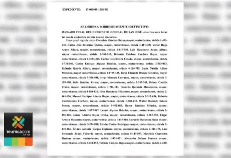 Acogen sobreseimiento a favor de 27 investigados en caso de la Trocha fronteriza