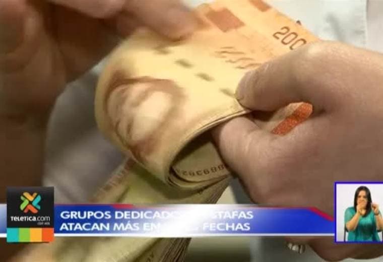 Grupos dedicados a estafas atacan más en estas fechas