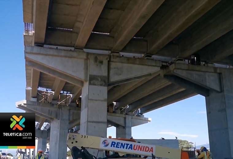Obras en el viaducto de la Circunvalación Norte tienen un avance de 40%