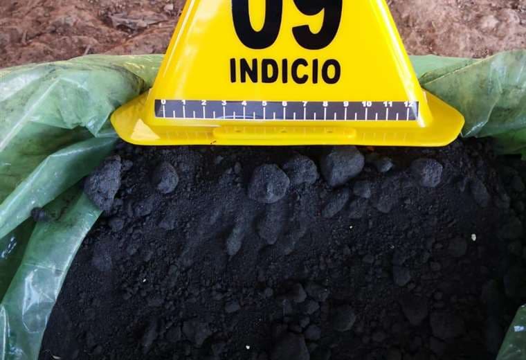 Material decomisado durante allanamientos 