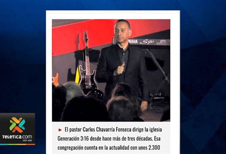 Pastor religioso Carlos Chavarría