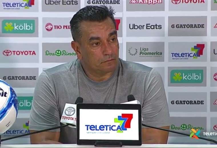 Conferencia de prensa José Giacone, técnico de Herediano
