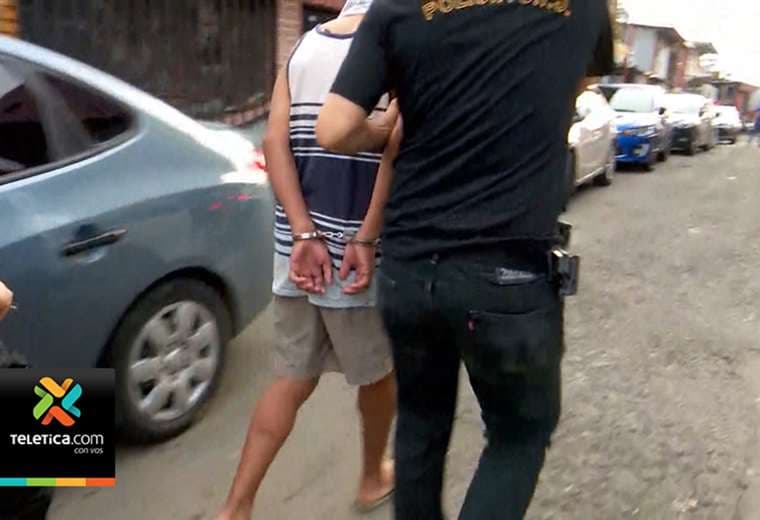 OIJ capturó a cinco miembros de pandillas que asaltaban vecinos de La Carpio