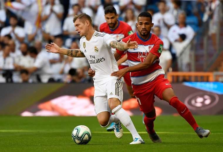 Toni Kroos del Real Madrid. AFP