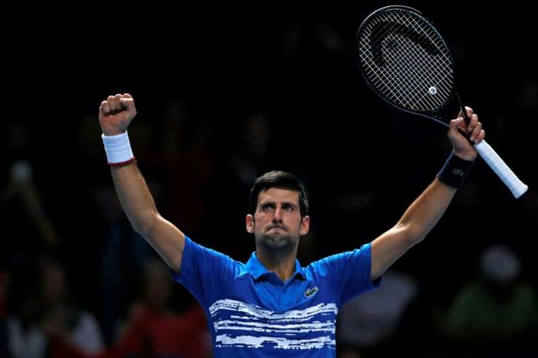 Novak Djokovic celebra su triunfo en Londres | AFP