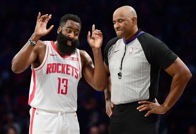 James Harden jugador de los Houston Rockets | AFP