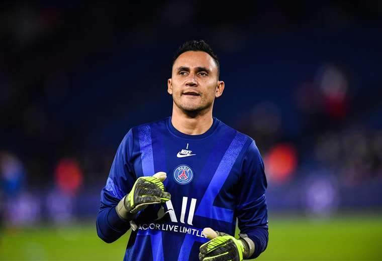 El portero tico Keylor Navas 