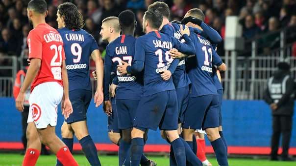 El PSG derrotó al Brest | AFP