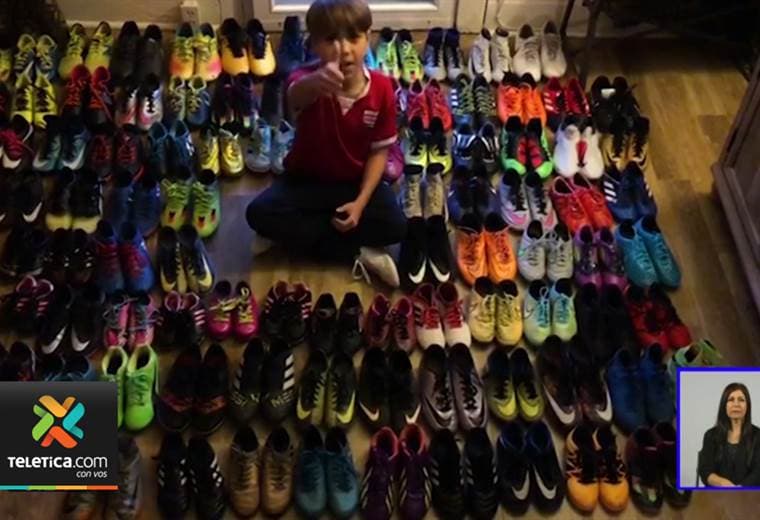 Niño tico ideó campaña de recolección de tacos para niños de bajos recursos