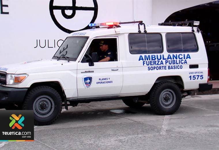 Ministerio de Seguridad tiene ambulancia para atender policías