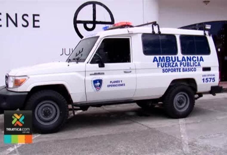 Ministerio de Seguridad tiene ambulancia para atender policías