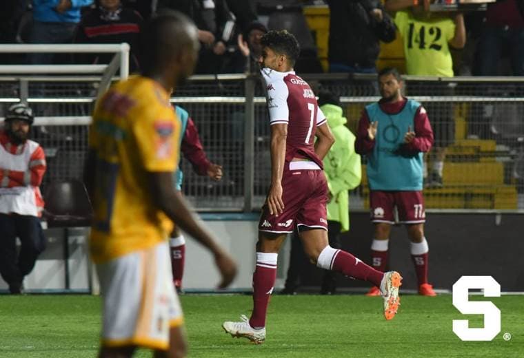 El delantero morado Johan Venegas | Prensa Deportivo Saprissa.