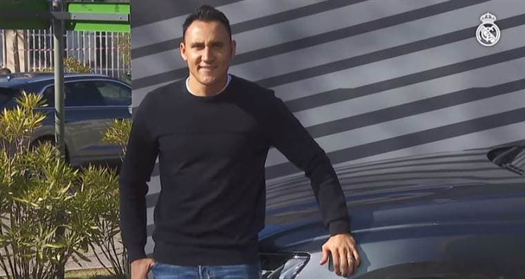 Keylor Navas Audi Real Madrid