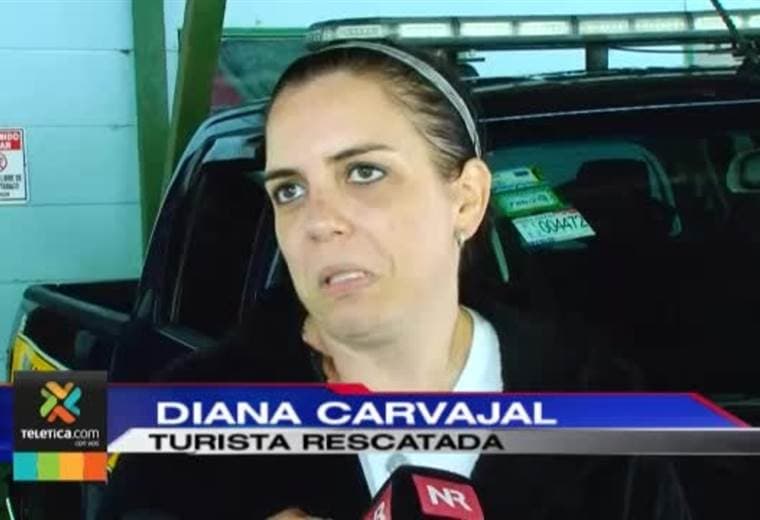 Celular y provisiones ayudaron a turistas rescatados en el Zurquí