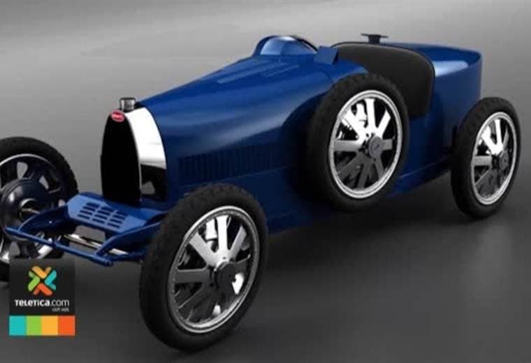 Bugatti lanza carro eléctrico tipo clásico para niños