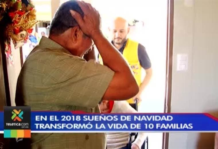 Sueños de Navidad logró cumplir la meta de casa nueva para 10 familias en diciembre anterior