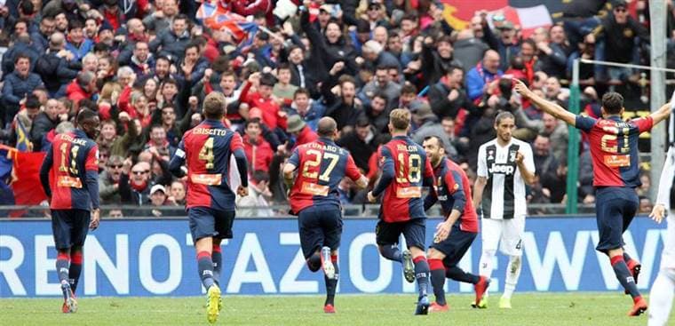 Genova le propinó la primera derrota a la Juventus.|Genova FC