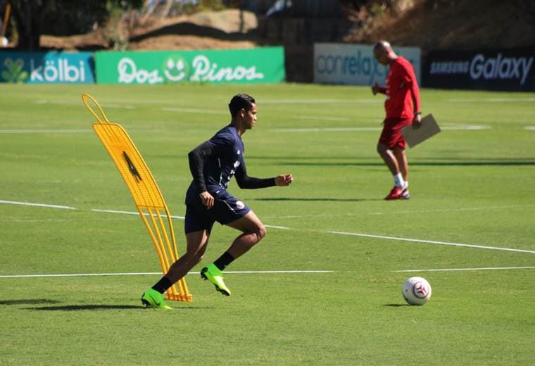 Ariel Lassiter, volante de la Selección Nacional.|Fernando Araya