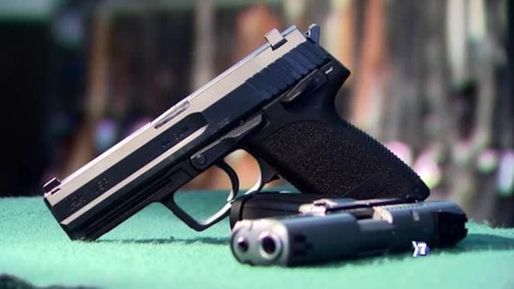 Armas de fuego. Foto de archivo.