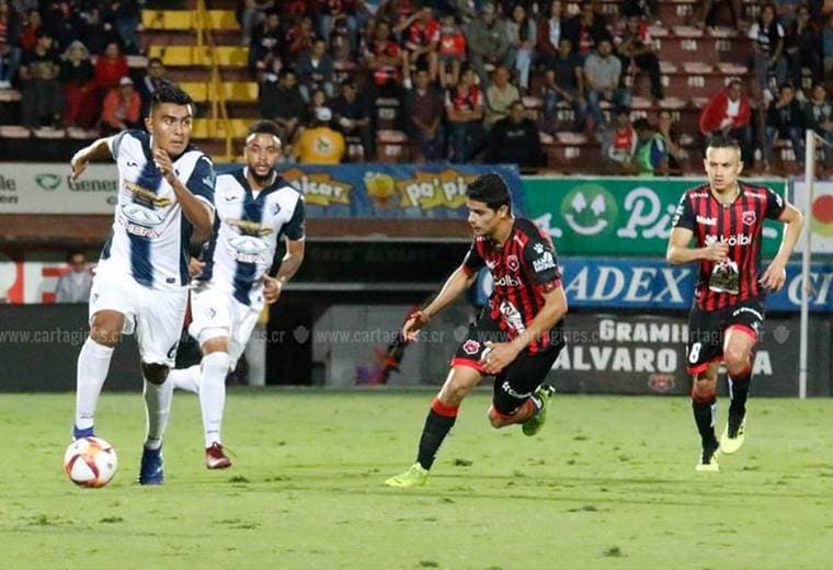Cartaginés enfrentó a Alajuelense en el Morera Soto.|Prensa Cartaginés