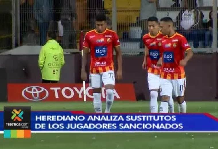 Herediano ya analiza los sustitutos de sus jugadores sancionados