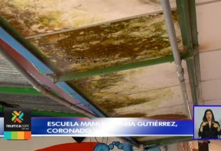 Pésimas condiciones de una escuela en Coronado empañan la ilusión de profesores y estudiantes