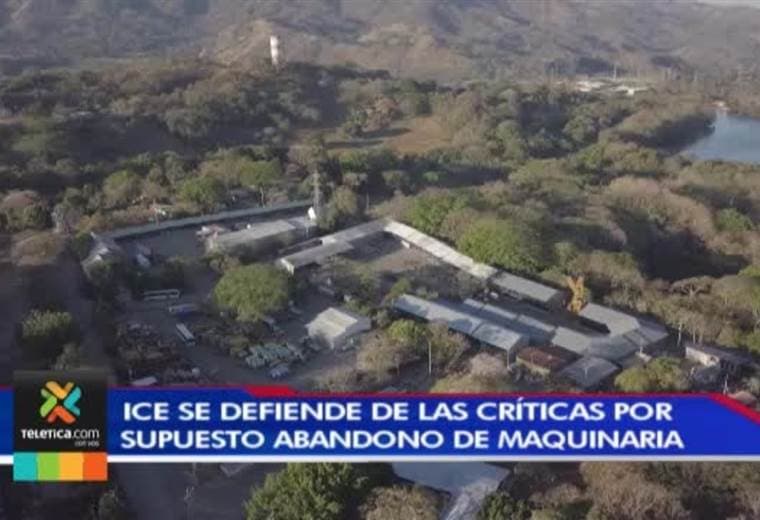 ICE se sacude de las críticas por el supuesto abandono de maquinaria pesada